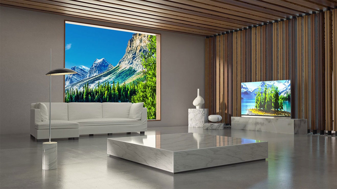 Wallpaper-Thin TV— Τώρα και με βάση στήριξης