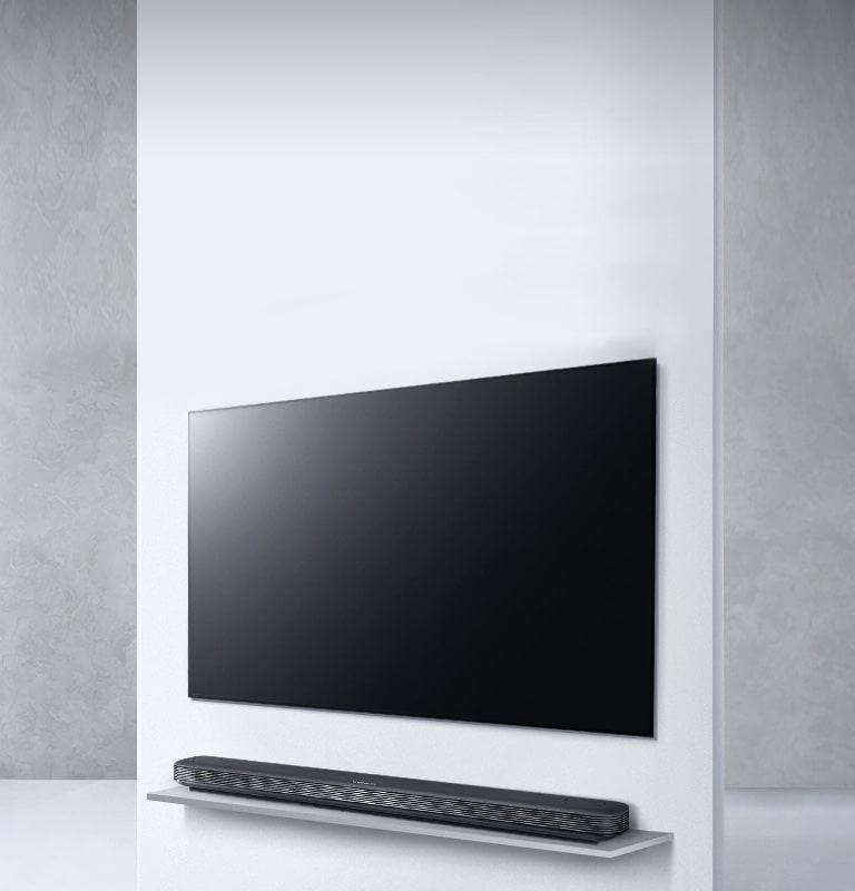The Wallpaper TV LG SIGNATURE OLED TV W