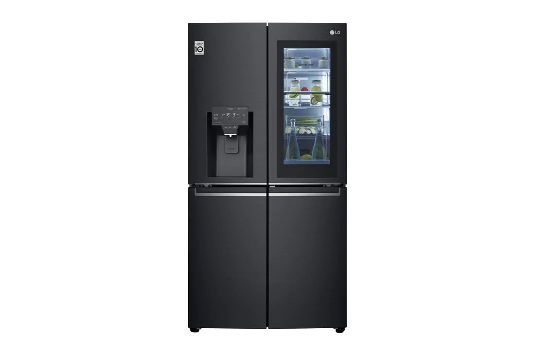LG InstaView Door-in-Door™ hladnjak s četiri vrata, DoorCooling⁺™ i ThinQ™ tehnologija, kapacitet 638L, GMX945MC9F, GMX945MC9F