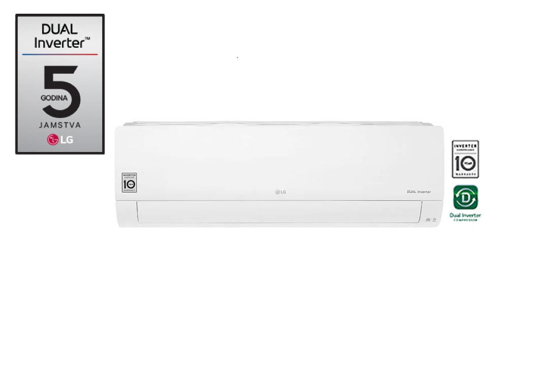 LG DUALCOOL (R32) DUAL Inverter 7 kW, Wi-Fi ThinQ®, filtar s dvostrukom zaštitom, Comfort Air, S24ET, S24ET
