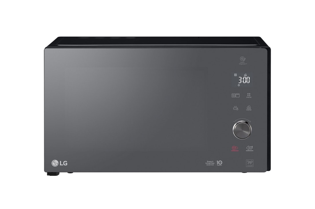 LG Mikrovalna pećnica kapaciteta 25 litara s grillom, Smart Inverter tehnologija, Funkcija zdravog prženja, EasyClean™ premaz, MH6565DPR, MH6565DPR