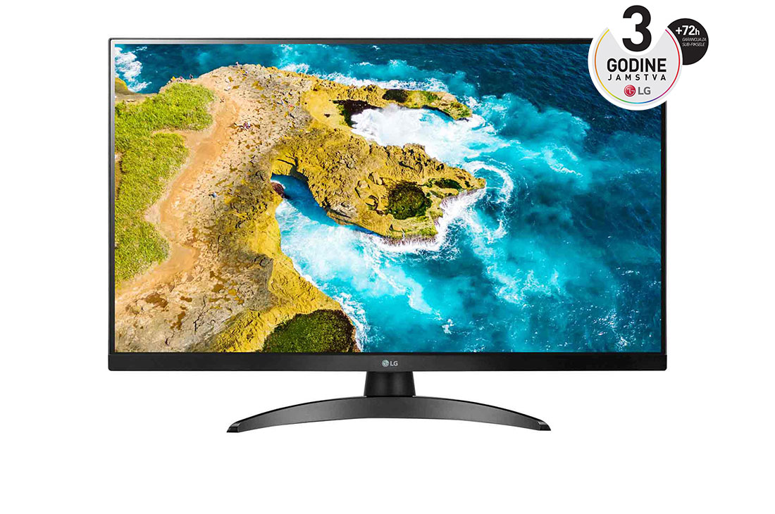 LG 27'' Full HD Smart monitor s omjerom 16:9, prikaz prednje strane, 27TQ615S-PZ