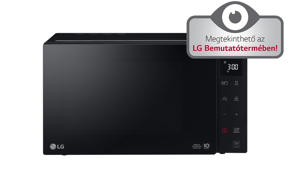 LG 25L grilles mikrohullámú sütő, Smart Inverter technológia, Easy Clean belső bevonat, MH6535GIS