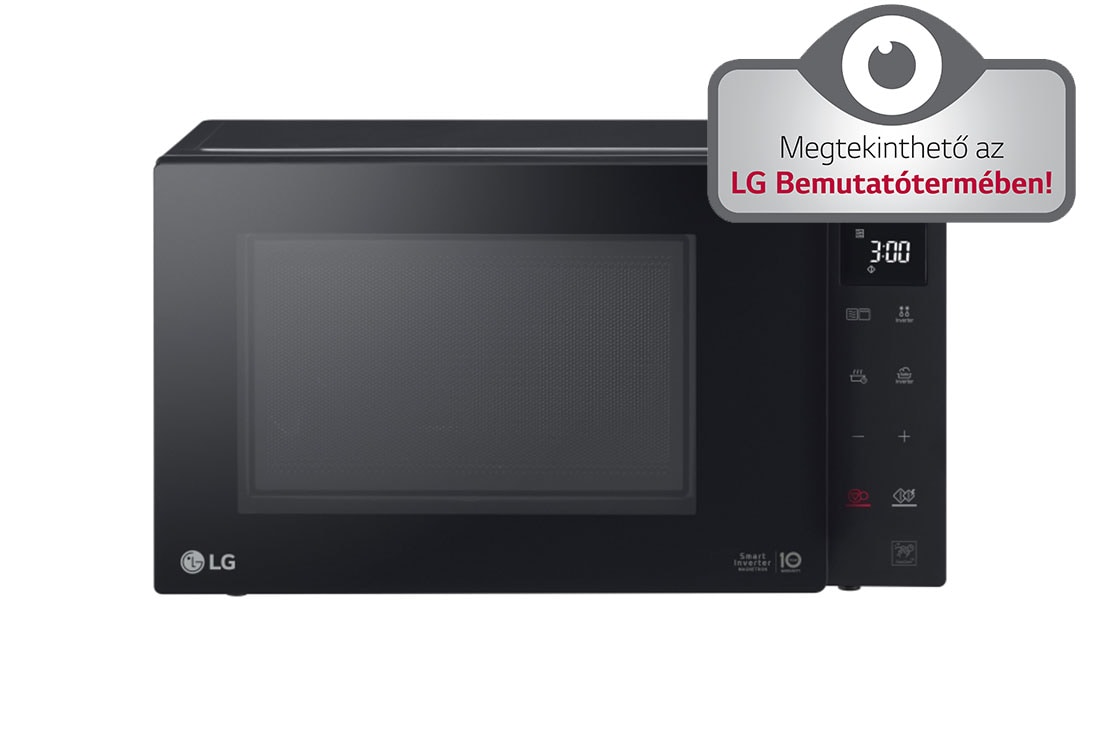 LG 23L mikrohullámú sütő, Smart Inverter technológia, Easy Clean belső bevonat, MH6336GIB
