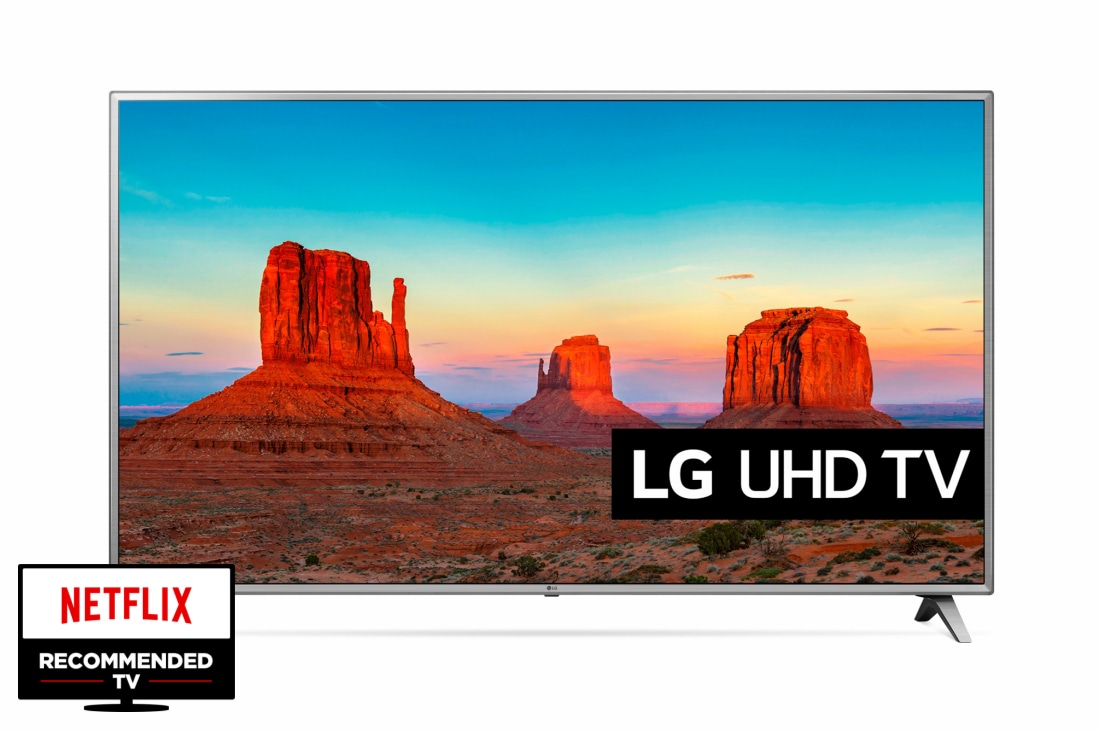 LG 75'' (191 cm) Ultra HD TV Active HDR technológiával és webOS 4.0 operációs rendszerrel, 75UK6500PLA