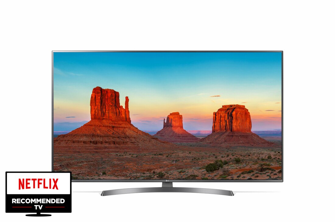 LG 55'' (139 cm) Ultra HD TV 4K Active HDR technológiával és webOS 4.0 operációs rendszerrel, 55UK6750PLD
