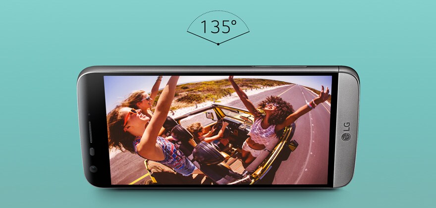 עדשה עם זוית רחבה 135 מעלות