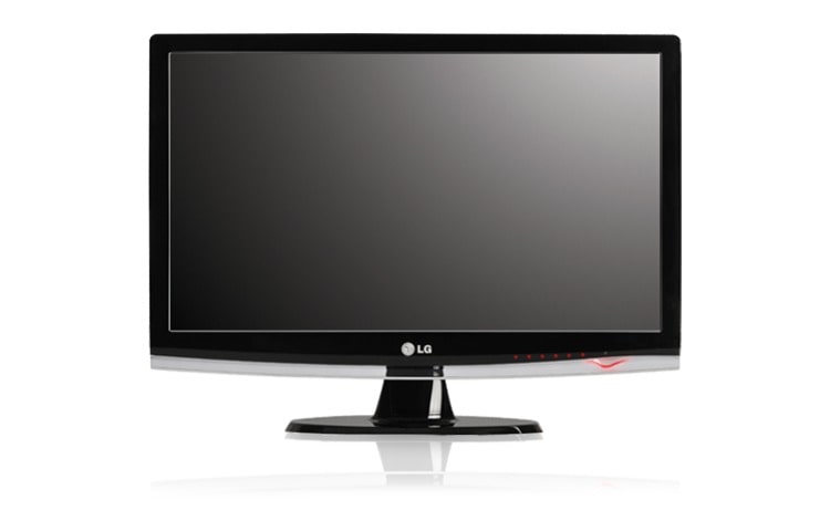 LG מסך LCD רחב בגודל 19 אינץ' (גודל אלכסוני של 18.5 אינץ'), W1953T