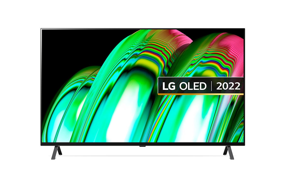 LG A2 65 Inch 4K Smart OLED webOS 22 ThinQ AI TV, מבט קדמי , OLED65A26LA