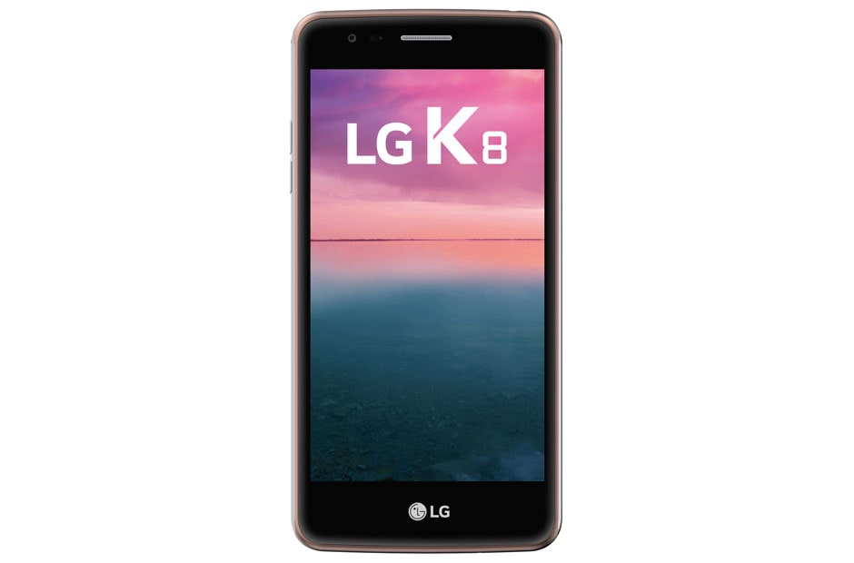 LG هاتف ال جي K8 - لون ذهبي, LGX240