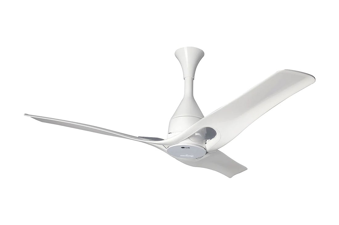 LG Ceiling Fan with Sleep Mode, Auto Off timer & ThinQ - Wifi, LG Experience New Premium Ceiling Fan, LCF12P, LCF12P
