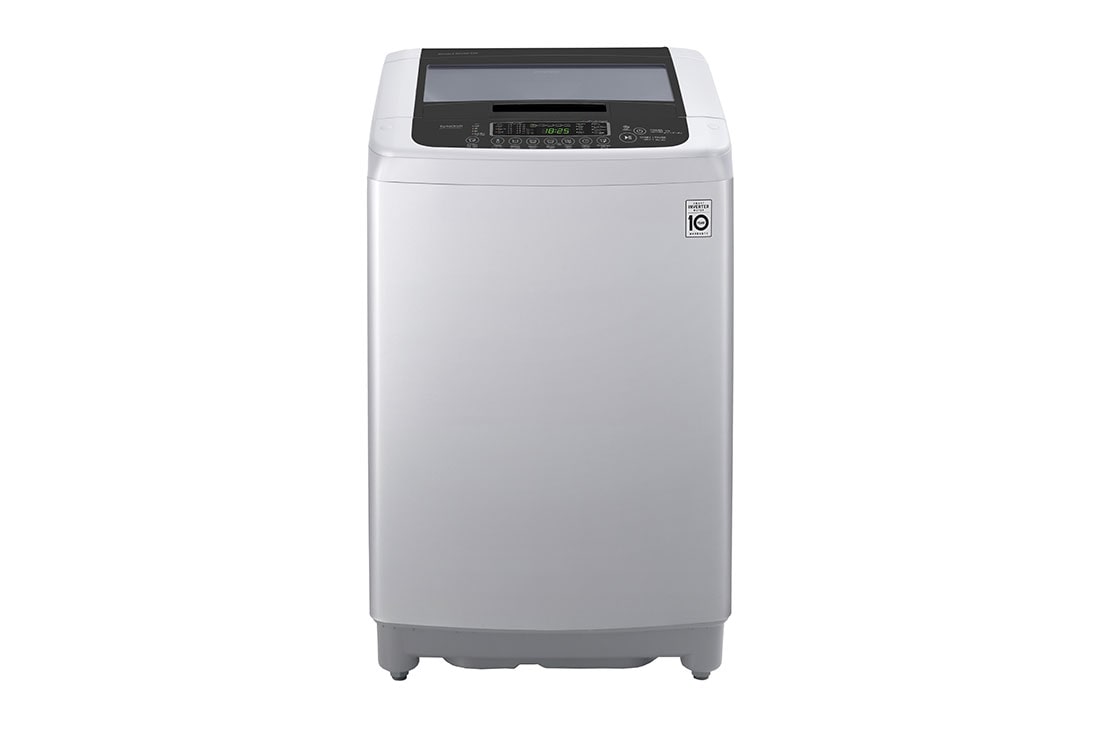 LG 13kg Top Load Washing Machine, Smart Inverter, Front view, T1385NEHT2