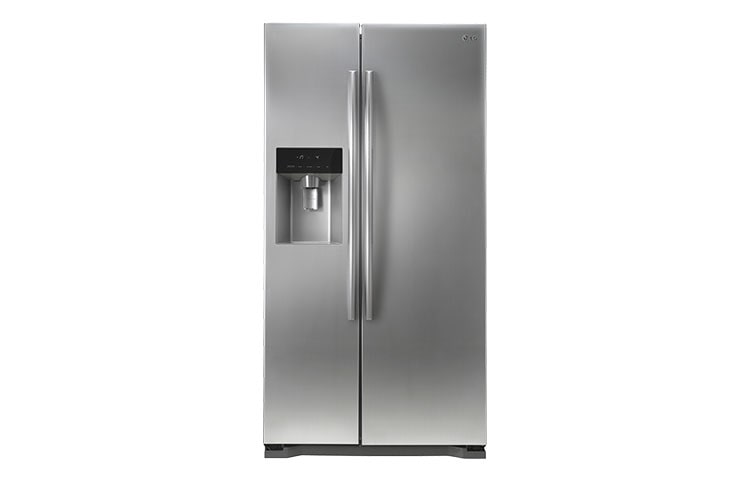 LG 567L Shiny Steel Side by Side Refrigerators, GC-L207GLQV