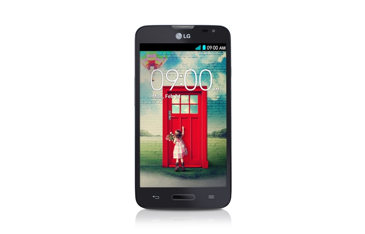 LG Išmanusis telefonas „LG L70“, turintis 1,2 GHz dviejų branduolių procesorių, 4,5 colio „True IPS“ ekraną ir ploną dizainą., D320N