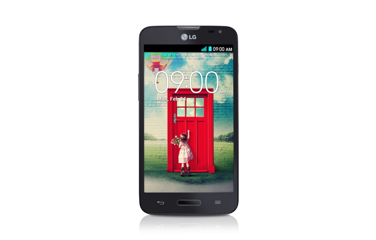 LG Išmanusis telefonas „LG L90“, turintis 1,2 GHz keturių branduolių procesorių, 4,7 colio „True IPS“ ekraną ir madingą dizainą., D405N