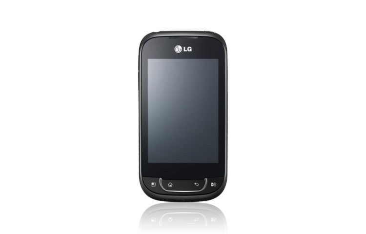 LG „LG Optimus Net Dual SIM“ Android išmanusis telefonas, 800MHz procesoriumi ir 3MP fotoaparatu., P698