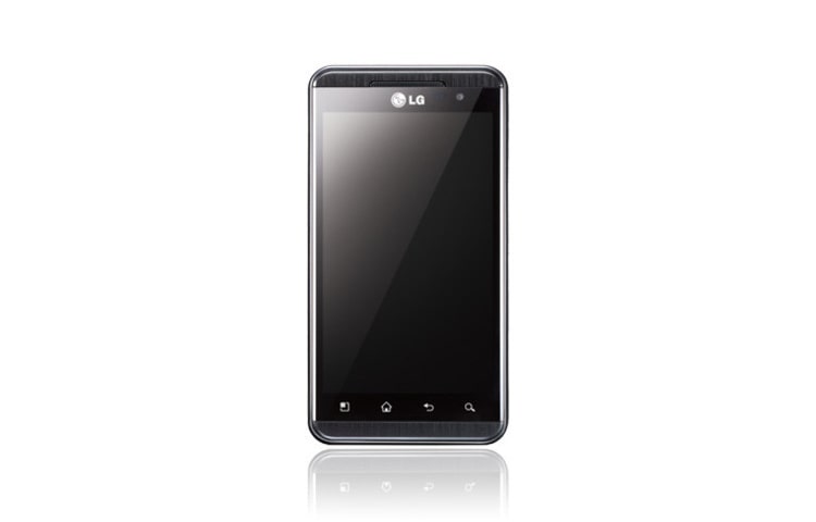 LG 4.3 colių 3D ekranas, Anroid operacinė sistema, Dual-Core procesorius, 5MP dviejų objektyvų kamerą, 1080p vaizdo kamera, HDMI įvestis, P920