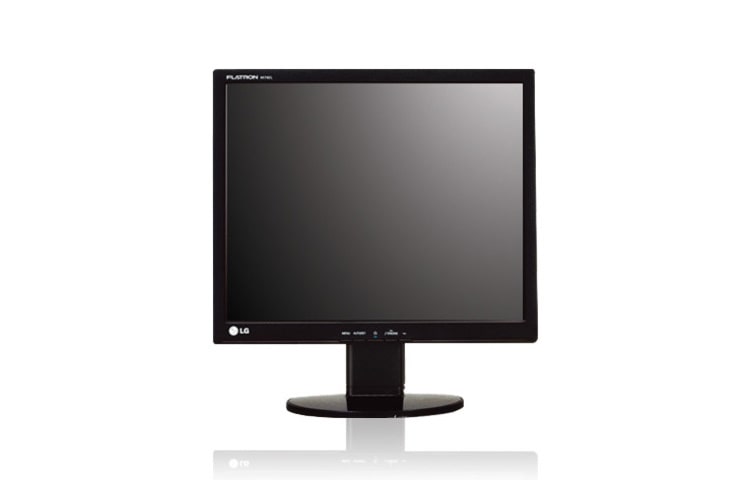 LG 17'' LCD monitorius, erdvės išnaudojimo optimizavimas, karščiausia kryptis kompiuterių srityje, lengviausias integruotas valdymas, N1742L