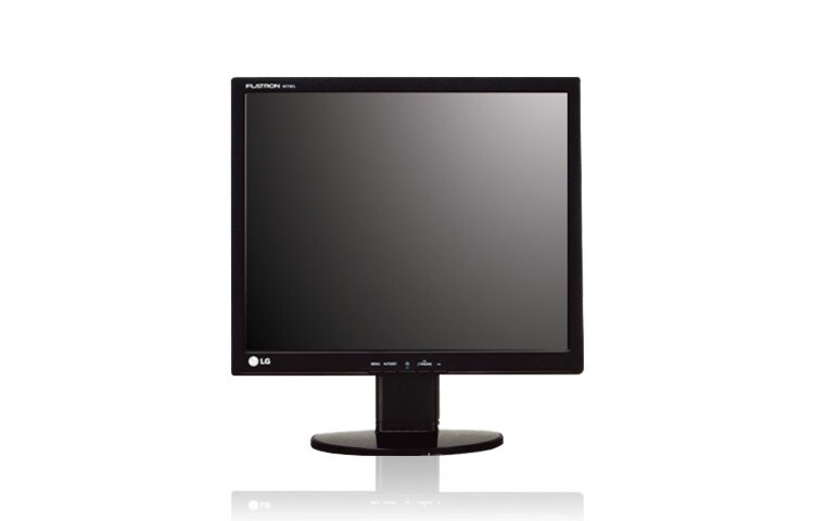 LG 17'' LCD monitorius, erdvės išnaudojimo optimizavimas, karščiausia kryptis kompiuterių srityje, lengviausias integruotas valdymas, N1742LP