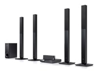 5.1 kanalų DVD namų kino sistema su 850W galios garsu ir „Full HD Up-scaling“ funkcija 