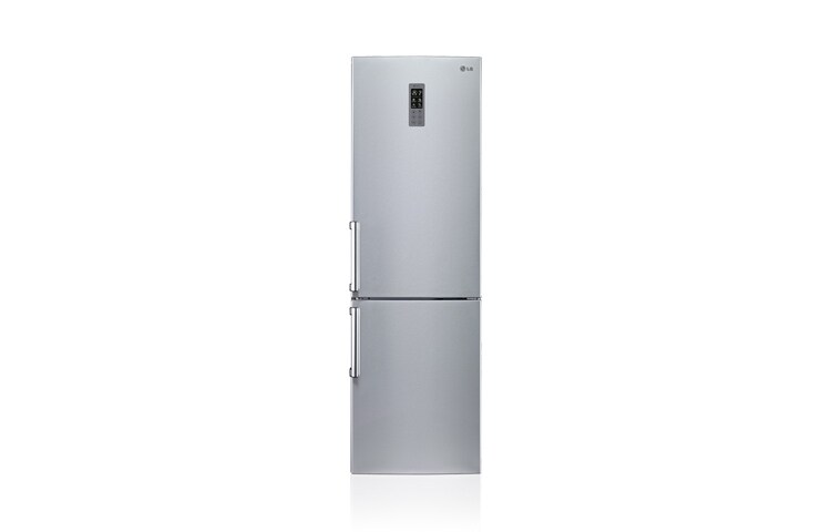 LG „ šaldytuvas su visiškai bešerkšne šaldymo sistema ir keliais ortakiais., GBB539NSQWB