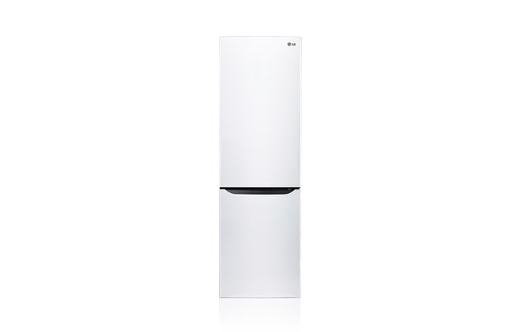 LG „ šaldytuvas su visiškai bešerkšne šaldymo sistema ir keliais ortakiais., GBB539SWCWS