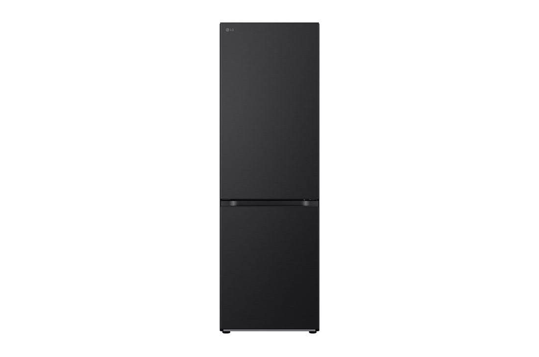 LG GBV3 serijos 344L pilnai bešerkšnis šaldytuvas, aukštis 186 cm, Total No Frost, front view, GBV3100DEP