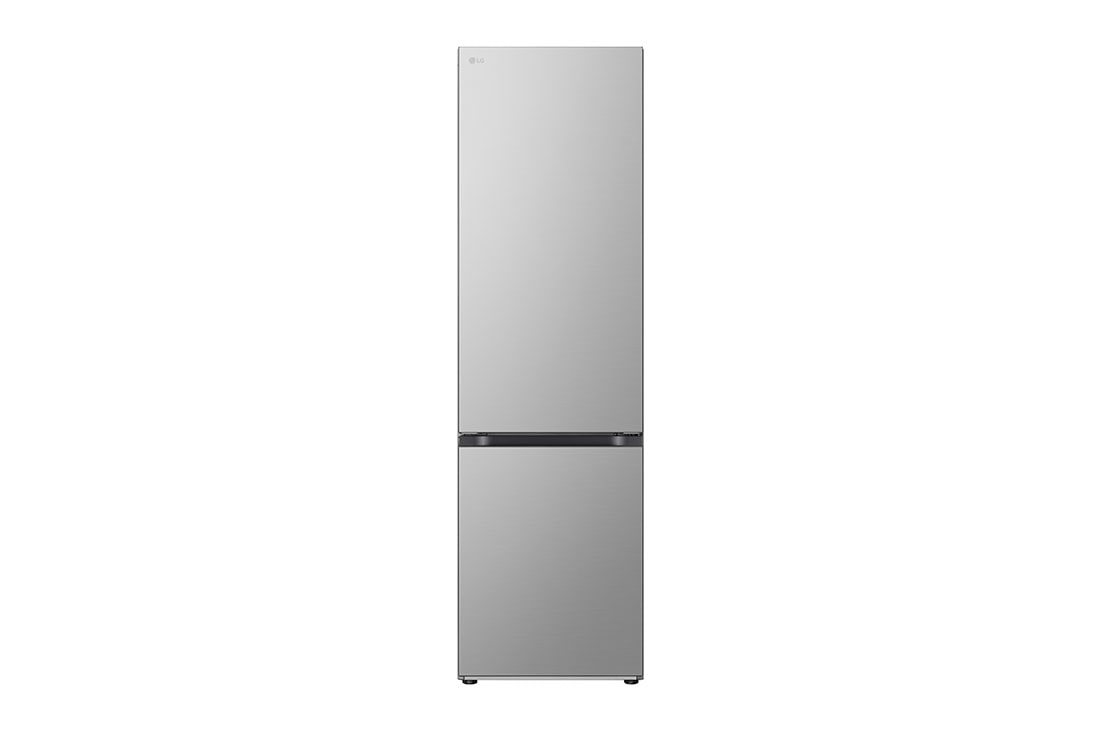 LG GBV5 serijos 387L pilnai bešerkšnis šaldytuvas, aukštis 203 cm, Total No Frost , Front view, GBV5240CPY