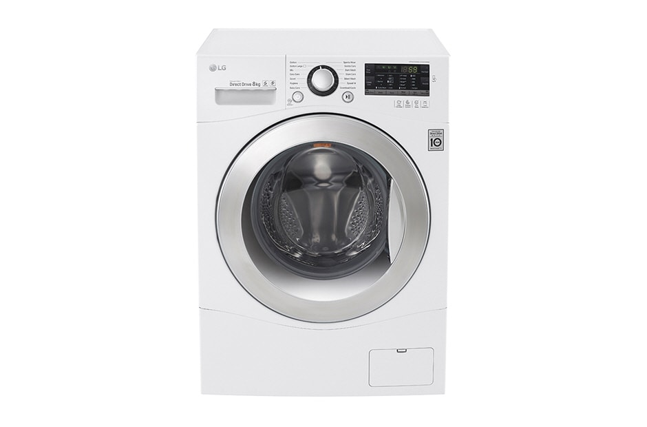LG 8kg „6 Motion TurboWash™“ skalbimo mašina, FH4A8TDN2