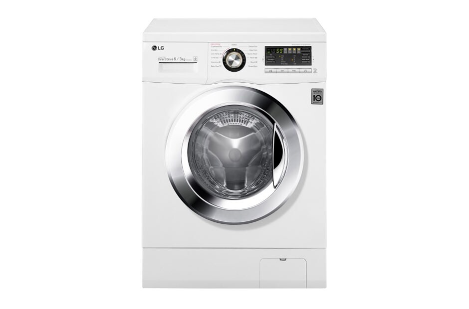 LG 6kg „6 Motion“ skalbimo mašina su džiovykle, FH296CD3