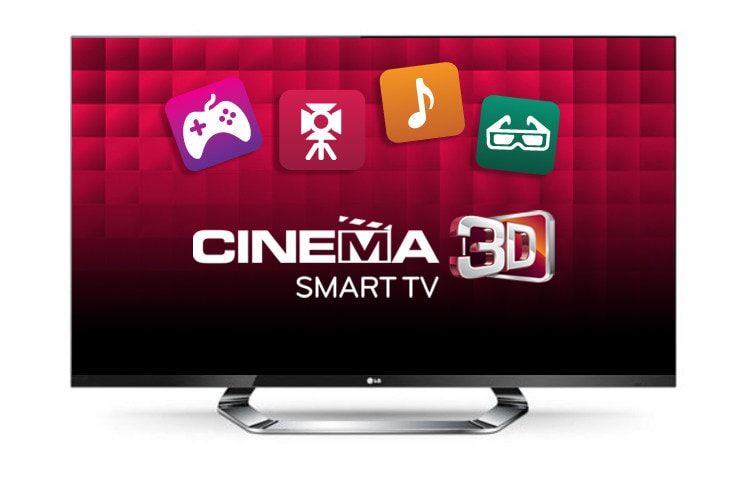 LG 42'' 3D LED televizorius, „Cinema Screen“ dizainas, „LG Smart TV“, „Cinema 3D“, nuotolinio valdymo pultelis „Magic Remote“, WiDi, MCI 800, 42LM760S
