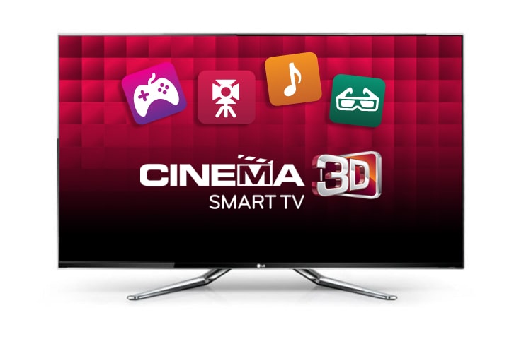 LG 47'' 3D Nano Full LED televizorius, „Cinema Screen“ dizainas, „LG Smart TV“, „Cinema 3D“, nuotolinio valdymo pultelis „Magic Remote“, WiDi, MCI 1000, 47LM960V