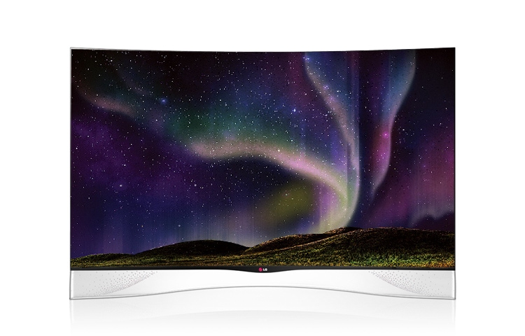 LG 55 colių lenktas OLED televizorius su Swarovski kristalais., 55EA975V