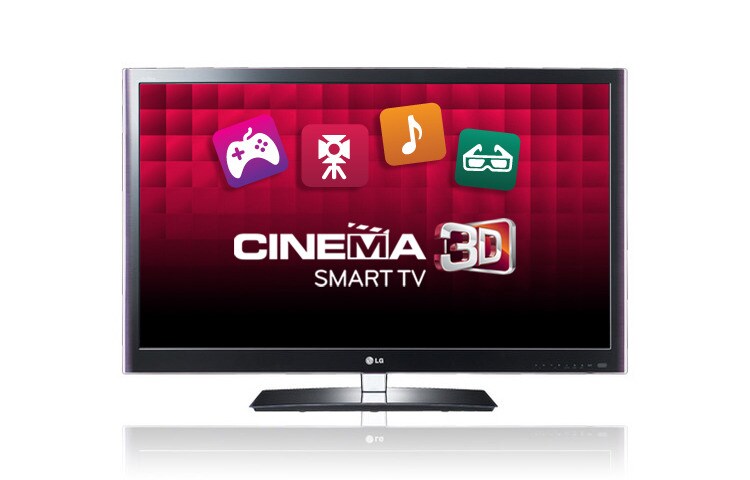 LG 55'' Full HD 3D LED LCD televizorius, Cinema 3D, LG Smart TV, Infinite 3D surround, 55LW5500