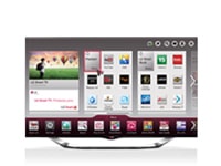 47 colių 3D Smart TV LED televizorius su Magic Remote nuotolinio valdymo pultu ir integruotu kameru. 