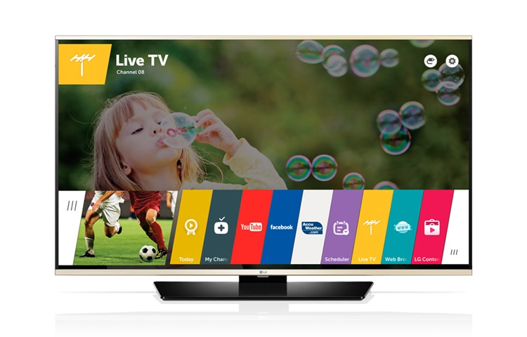 LG 43 colių Smart TV LED televizorius su „WebOS 2.0“ ir integruotu „WiFi“., 43LF631V