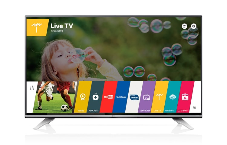 LG 40 colių „Ultra HD“ Smart TV televizorius su „WebOS 2.0“ ir „Magic Remote“ nuotolinio valdymo pultu., 40UF7727
