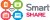 Funkcija „Smart Share“ - patogus dalijimasis turiniu