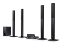 5.1 kanālu 3D Blu-ray mājas kinozāle ar 850W audio izvadi un LG Smart TV 