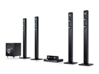 5.1 kanālu 3D Blu-ray mājas kinozāle ar 1100W audio izvadi un LG Smart TV 