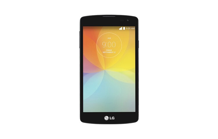 LG F60 viedtālrunis ar 1,2 GHz četru kodolu procesoru, 4,5 collu IPS ekrānu ātru LTE tīkla savienojumu., D390N