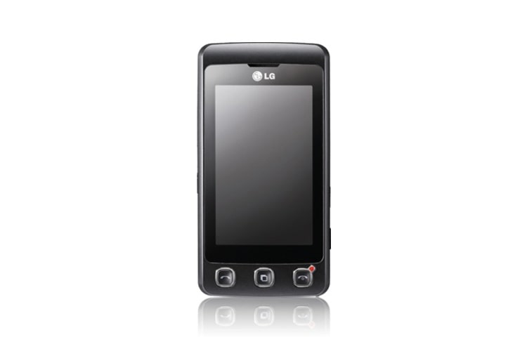 LG Jaunais tālrunis ar pilnu skārienjutīgo ekrānu atver intuitīvu un patiesām emocijām pilnu pasauli., KP500