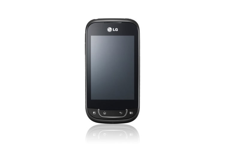 LG Optimus Net Dual SIM Android viedtālrunis ar iespēju izmantot 2 SIM kartes, 800 MHz procesoru un 3 MP kameru., P698