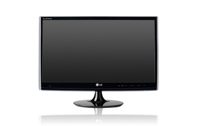 LG 23'' LED LCD monitors, izcila attēla kvalitāte, īsts televizors ar DTV uztvērēju, teicama savienojamība vairāk izklaides ierīču pievienošanai, M2380D