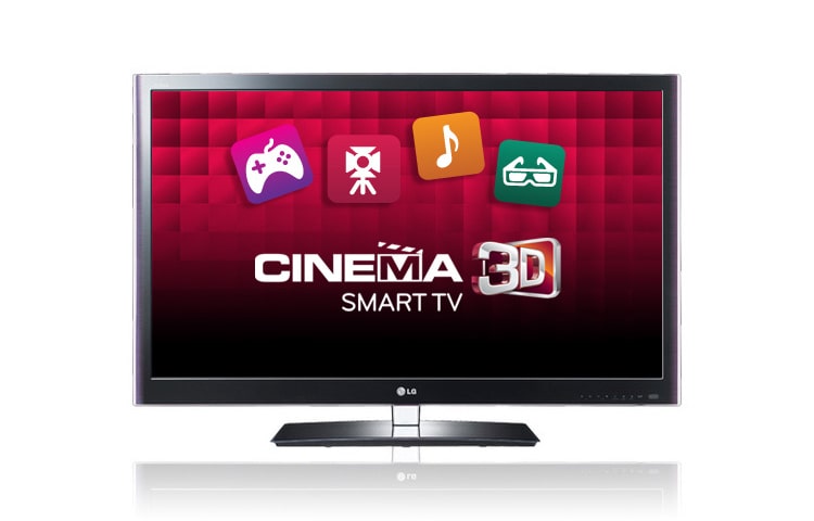 LG 42'' Full HD 3D LED LCD televizors, Cinema 3D, LG Smart TV, Infinite 3D surround, 42LW5500
