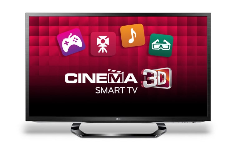 LG 47'' 3D LED televizors, LG Smart TV, Cinema 3D, 2D pārveide uz 3D, izšķirtspējas uzlabotājs, MCI 400, 47LM620S