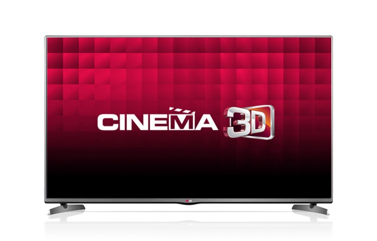 LG 55 collu 3D LED televizors ar Cinema 3D tehnoloģiju un 2D satura konvertētāju uz 3D., 55LB620V