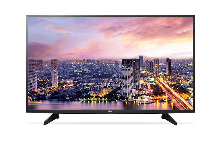 LG 43 collu Smart TV LED televizors ar Full HD attēla kvalitāti un iebūvētu WiFi., 43LH570V