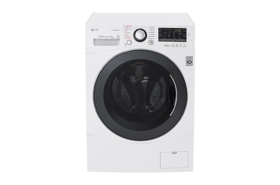 LG Eco Hybrid™ veļas mašīna ar žāvētāju, 9kg ietilpība, FH4A8FDH2N