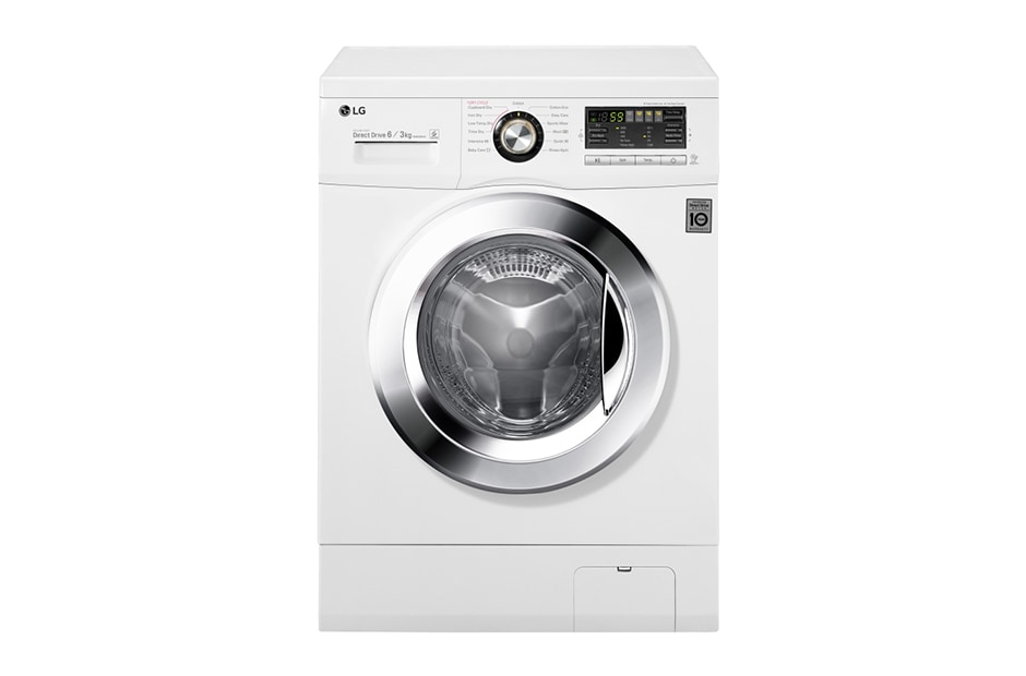 LG 6 Motion veļas mašīna ar žāvētāju, 6kg ietilpība, FH296CD3